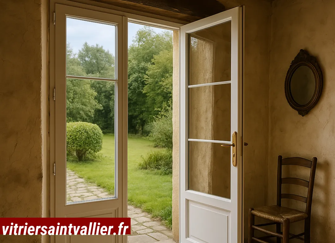 Installation de fenêtre en PVC Saint-Vallier