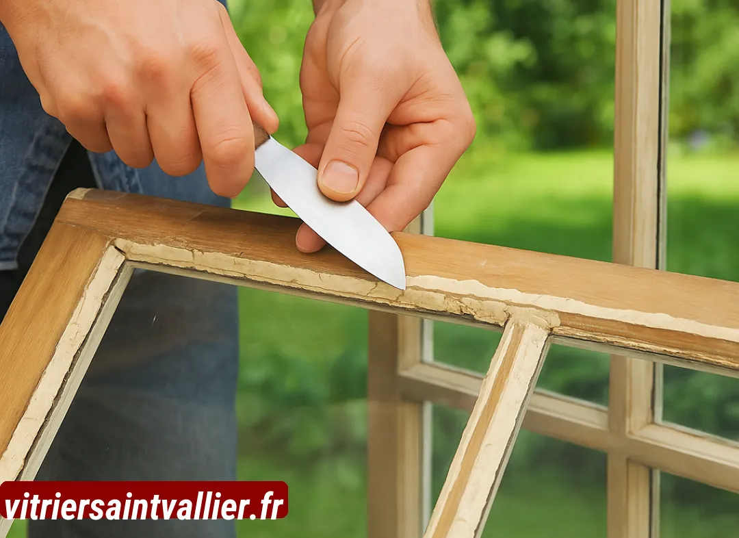 Remplacement de simple vitrage Saint-Vallier